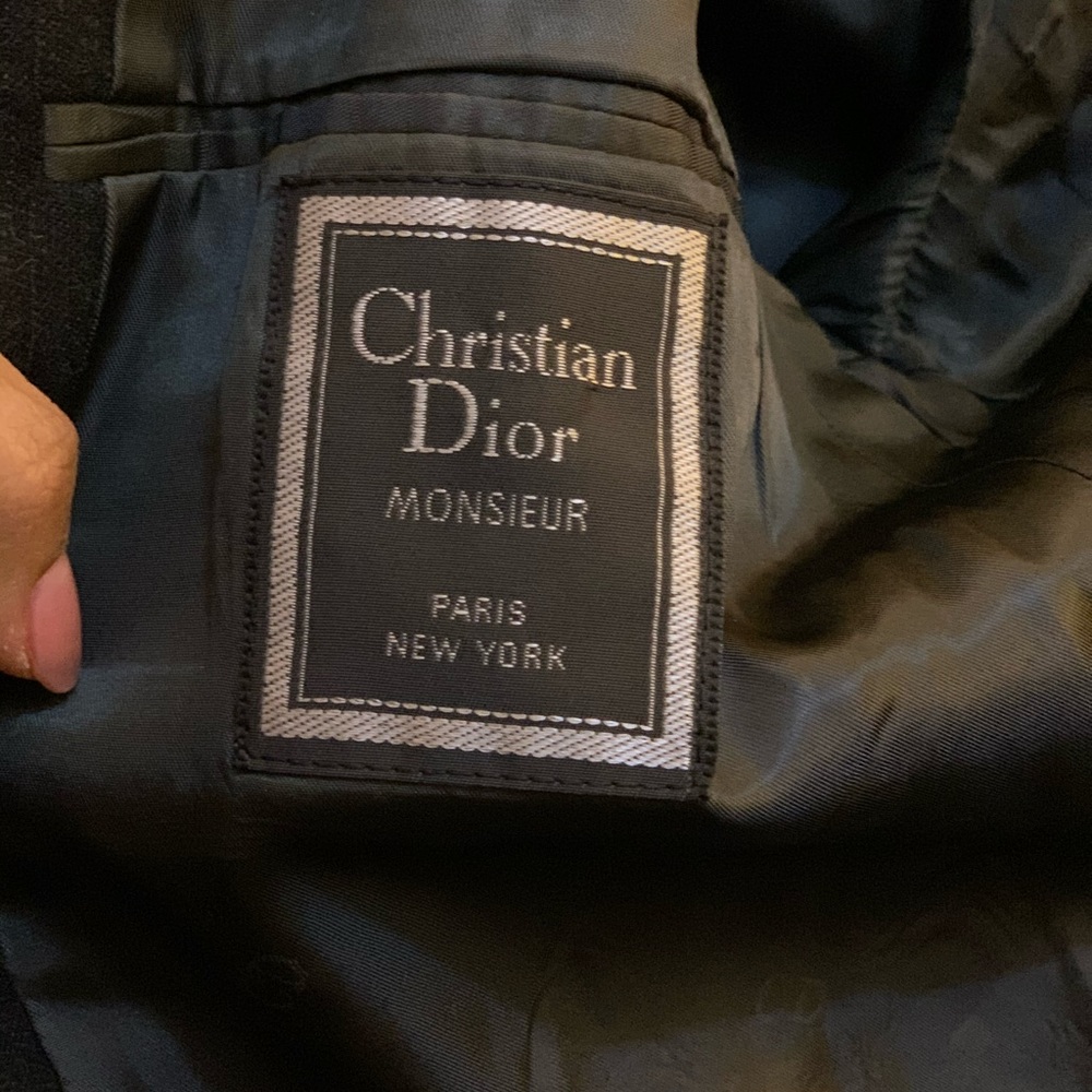 Christian Dior Monsieur Suit pinstriped